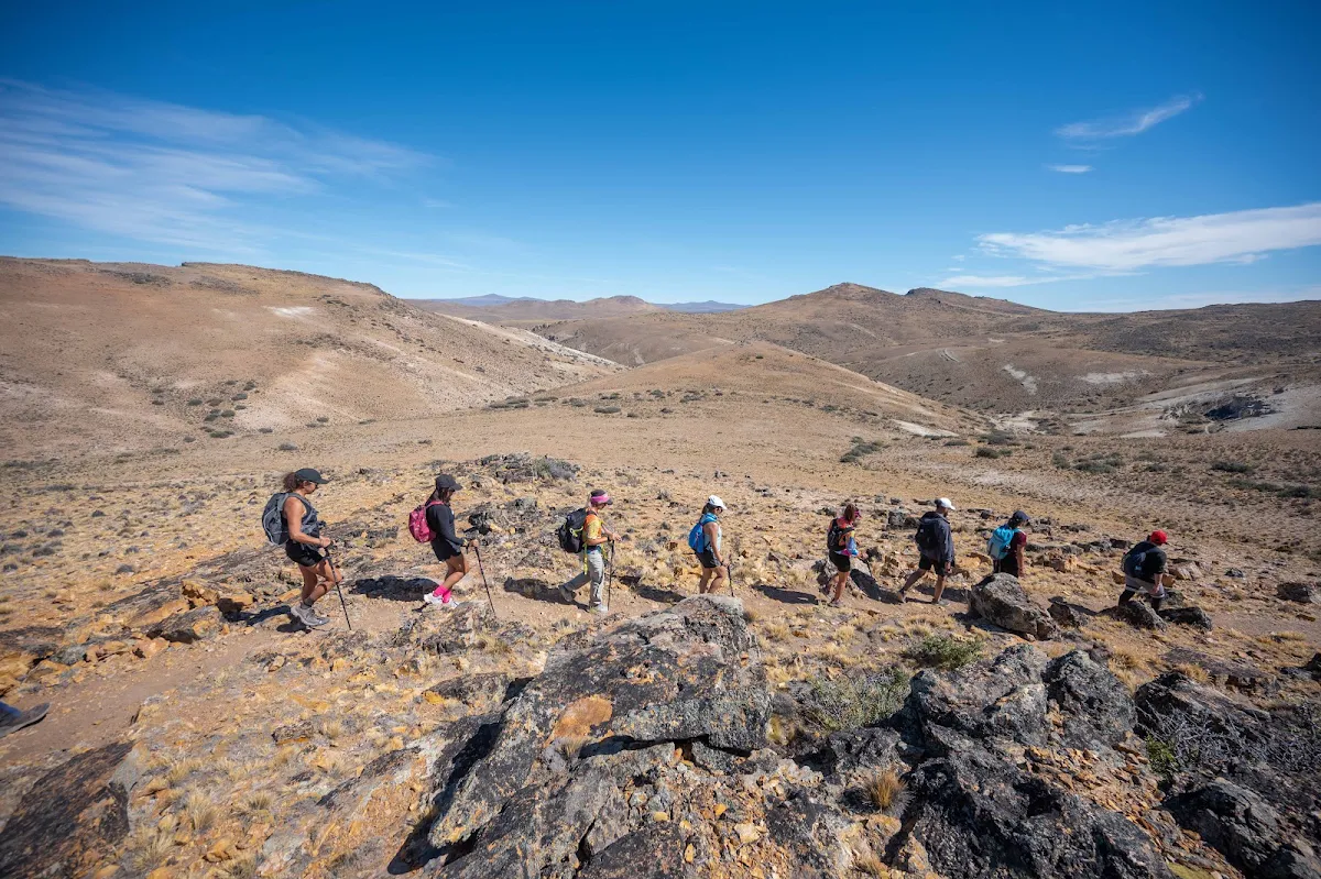 Safari Patagonia Argentina — equipo en el campo