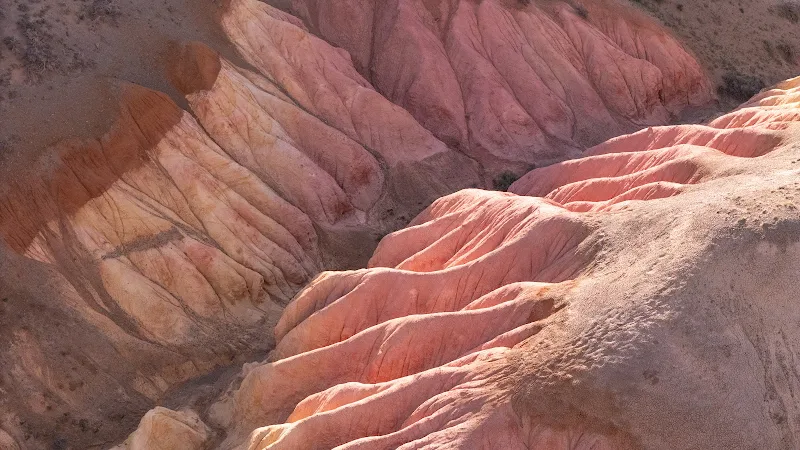 Tierra de Colores al atardecer